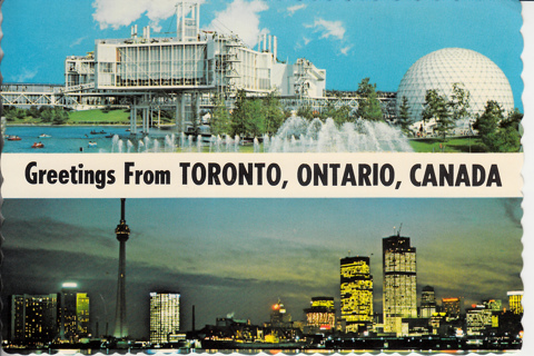 Vintage Postcard Toronto, ON, Canada