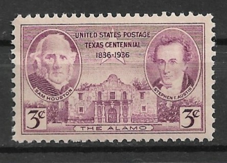 1936 Sc776 Texas Centennial MNH