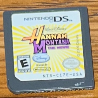 Hannah Montana Ds game 
