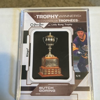 2021-22 opc trophy winner butch goring p-40. Lady byng 