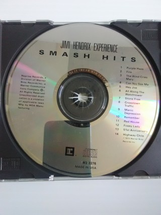 Jimi Hendrix Experience Smash Hits CD