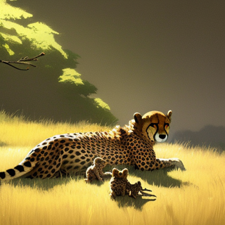 Listia Digital Collectible: Cheetah Moms Love