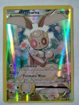 Magearna xy186 rare holo promo pokemon