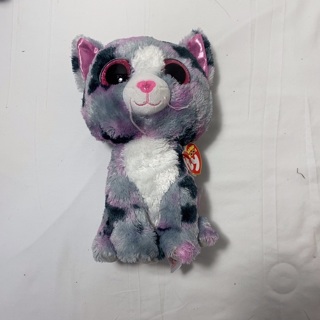 Large Cat Ty Beanie Baby Lindi With Tag