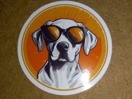 Dog one new nice vinyl lab top sticker no refunds regular mail high quality!