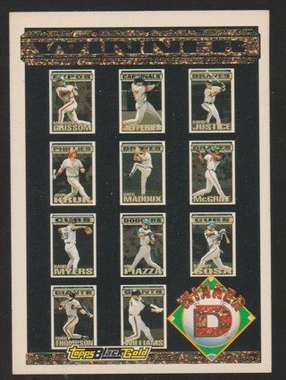 1994 Topps Baseball Black Gold Winner Set D