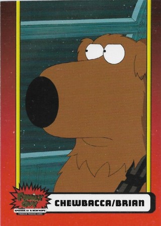 2008 Family Guy Episode IV A New Hope #8 Brian Griffin as Chewbacca