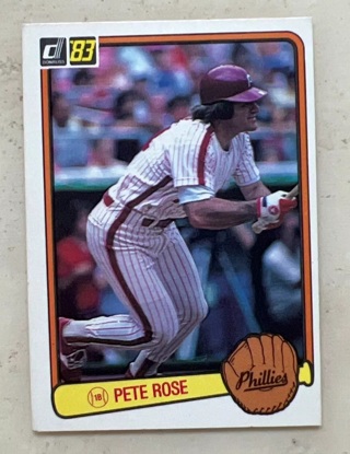 1983 Donruss #42 Pete Rose Philadelphia Phillies