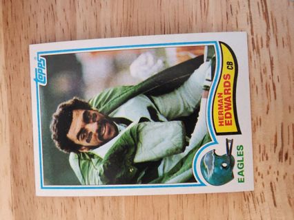 1982 Topps Eagles Herman Edwards