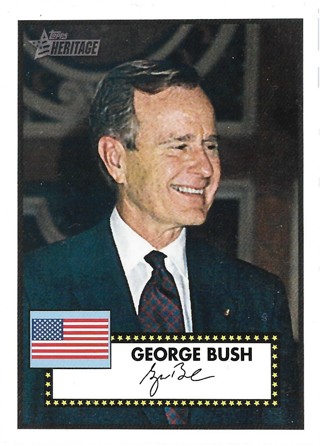 2009 Topps American Heritage American Presidents #AP41 George Bush