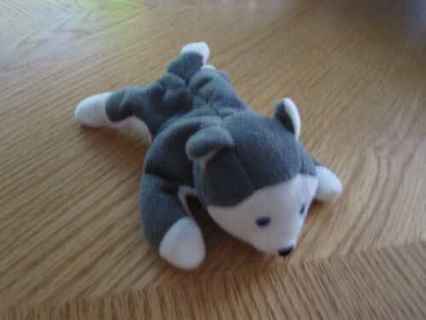 ty nook the husky beanie baby=5"