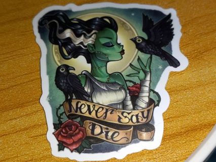 Cool nice 1⃣ vinyl sticker no refunds regular mail only Very nice quality!