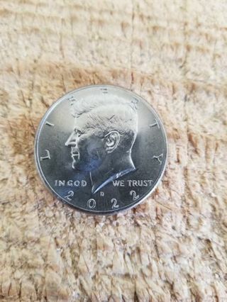 2022 D KENNEDY HALF DOLLAR COIN