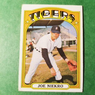  1972 - TOPPS BASEBALL CARD NO. 216 - JOE NIEKRO - TIGERS