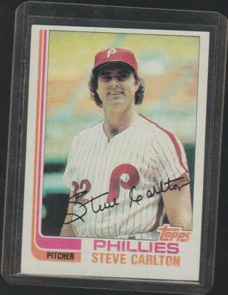 1982 Topps Steve Carlton HOF Philadelphia Phillies Baseball Card #480
