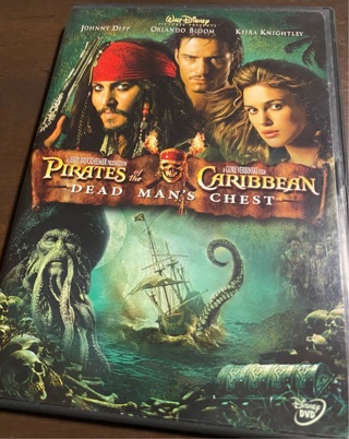 Pirates of the Caribbean 2 dvd 