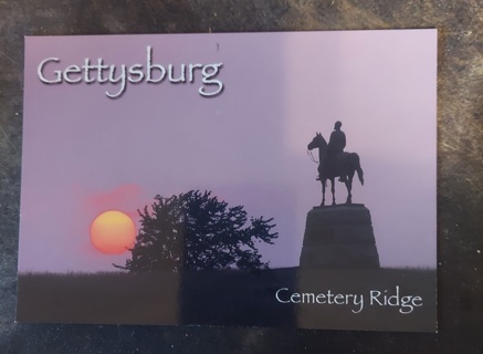 Cemetery Ridge Postcard 