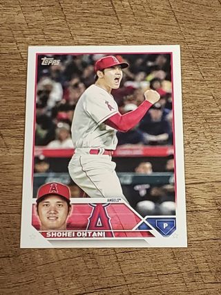 2023 Topps Shohei Ohtani #17, Los Angeles Angels