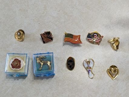 Lot of 10 collector pins