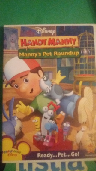 dvd manny's pet roundup free shipping