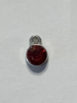 ♦♦BIRTHSTONE CHARMS~#3~JANUARY~FREE SHIPPING♦♦