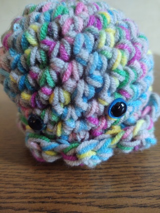 Hand Crocheted Amigurumi Ghost