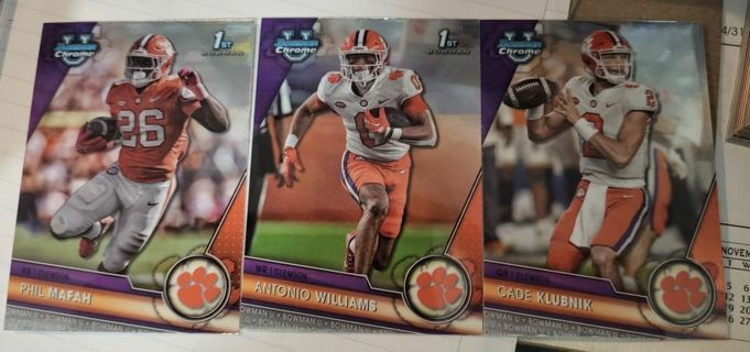 2023 Bowman U Clemson Rookie Cards