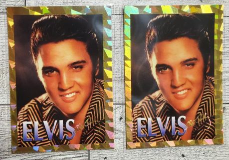 2 Elvis Celebrities '94 Cards!