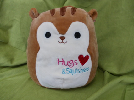 Squishmallows Nic The Brown Squirrel 8” Plush Hugs & Squishes