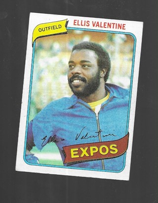 1980 ELLIS VALENTINE #395