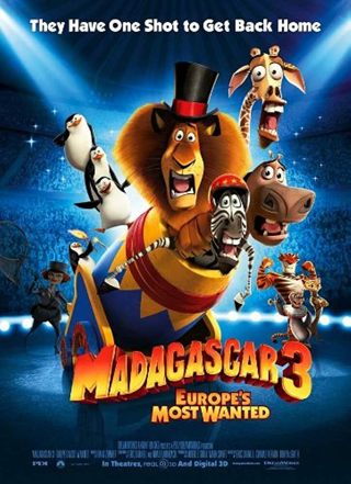 Madagascar 3 Europe's Most Wanted (HDX) (Movies Anywhere) VUDU, ITUNES, DIGITAL COPY
