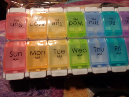 2 week pill caddy