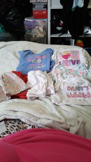 7 pieces Baby girl lot size 18m to 24m