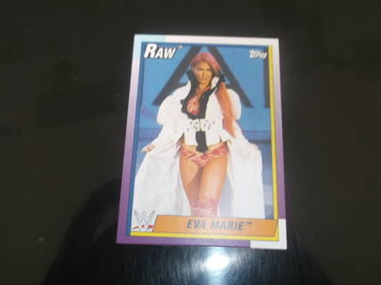 wwe  2021 Topps Heritage  divas   Eva Marie   card  #  15