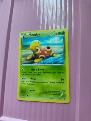 Shuckle Pokemon Card