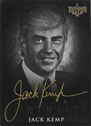 2016 Decision 2016 Candidate Portraits #CP42 Jack Kemp