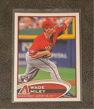 Wade Miley ROOKIE CARD