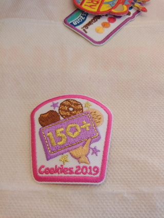 Glitter Pink 2019 Iron-on Patch