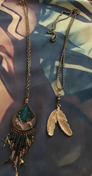 2 necklaces 