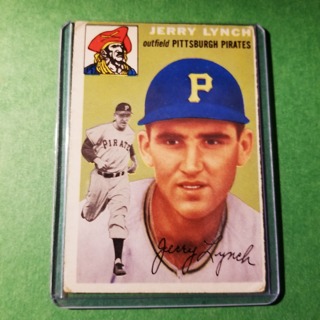 1954 - TOPPS LOW GRADE FILLER BASEBALL - CARD NO. 234 - JERRY LYNCH - PIRATES - BV= $15