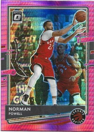 2020-21 DONRUSS OPTIC NORMAN POWELL PINK PULSAR PRIZM REFRACTOR CARD