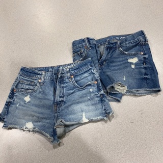 2 Pair Girls Size 12 GAP Jean Shorts 