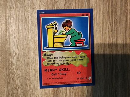 Pukeymon card