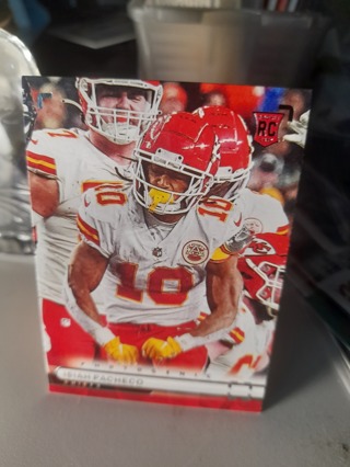 ROOKIE Isiah Pacheco Photogenic KC Chiefs