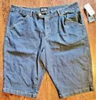 RESERVED - NEW - Just Blu Jeans - woman's denim shorts - size 20W