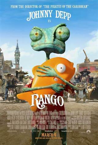 "Rango" HD "Vudu" Digital Movie Code 