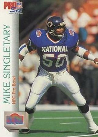 Tradingcard - 1992 Pro Set #424 - Mike Singletary PB - Chicago Bears