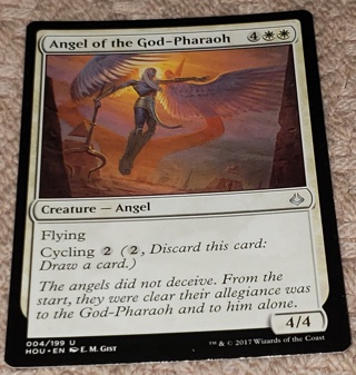 MTG ✨ Angel of the God-Pharaoh - (U) 004/199 Hour of Devastation (HOU) ✨ Magic the Gathering (2017)