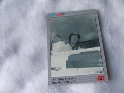 1991 Duane Carter Sr PPG Indy Car Racing Card #72