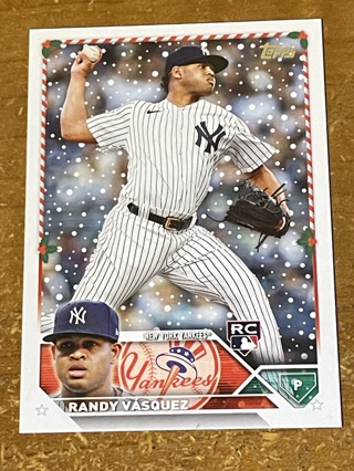 2023 Topps HOLIDAY - Rookie Card - RANDY VASQUEZ #H39